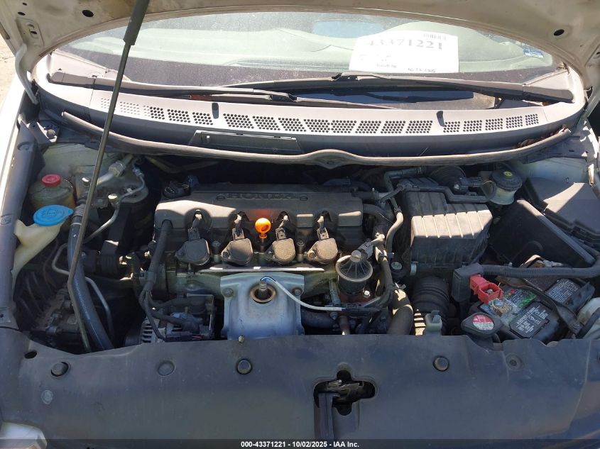 2008 Honda Civic Lx VIN: 2HGFA16538H326822 Lot: 43371221