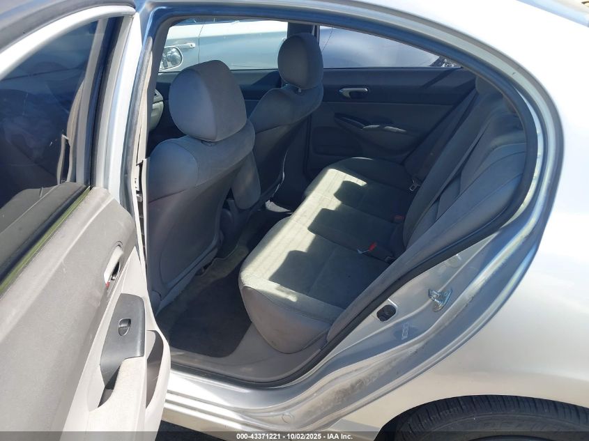 2008 Honda Civic Lx VIN: 2HGFA16538H326822 Lot: 43371221