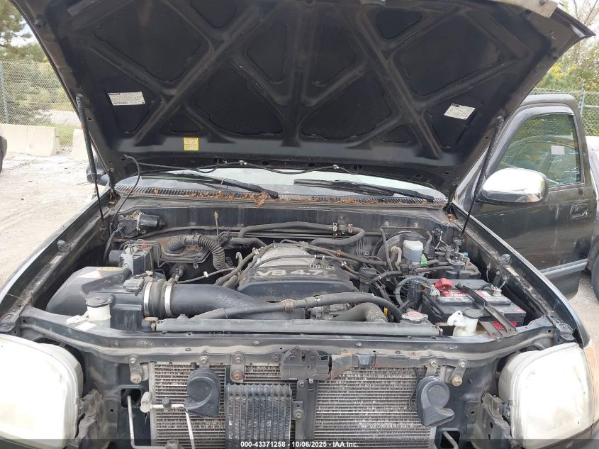 2002 Toyota Tundra Sr5 V8 VIN: 5TBBT44132S299938 Lot: 43371258