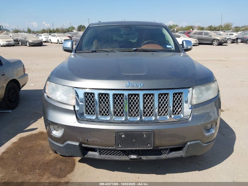 2011 Jeep Grand Cherokee Overland VIN: 1J4RR6GT0BC737985 Lot: 43371286