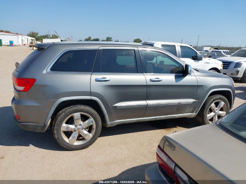 2011 Jeep Grand Cherokee Overland VIN: 1J4RR6GT0BC737985 Lot: 43371286