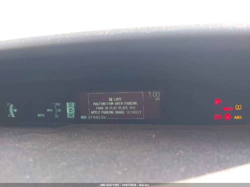 2010 Toyota Prius Iii VIN: JTDKN3DU7A1030696 Lot: 43371292