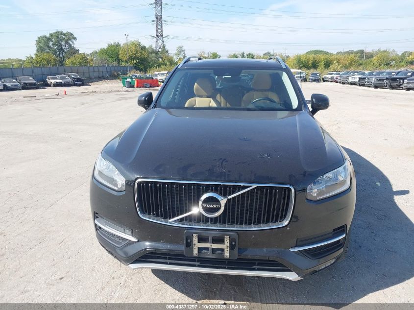 2016 Volvo Xc90 T6 Momentum VIN: YV4A22PK3G1025218 Lot: 43371297