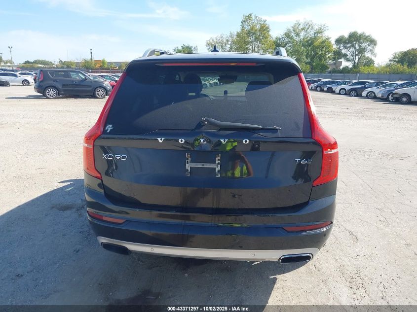 2016 Volvo Xc90 T6 Momentum VIN: YV4A22PK3G1025218 Lot: 43371297