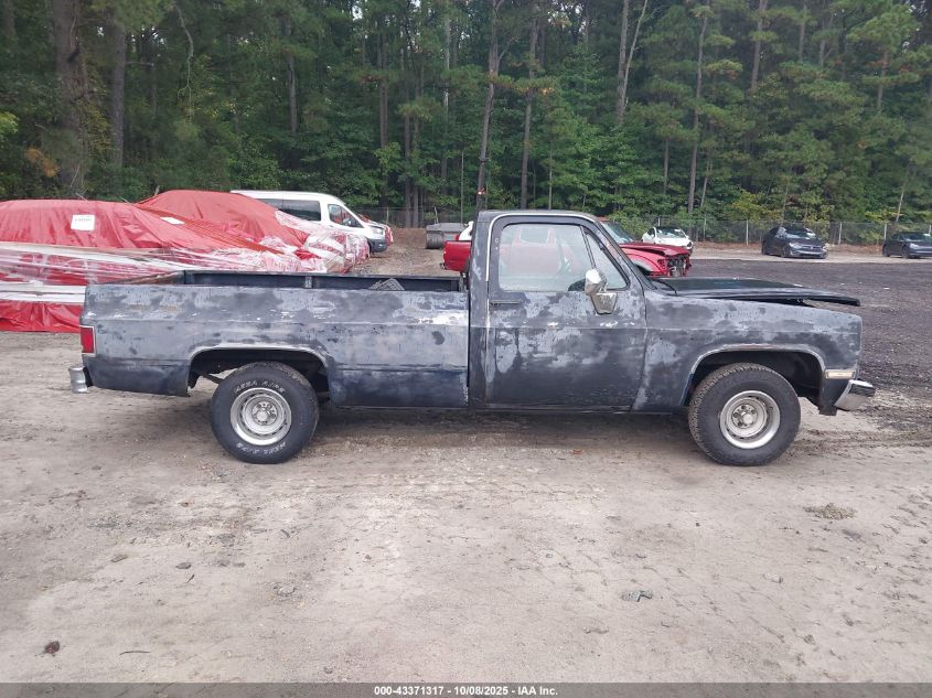 1986 GMC C1500 VIN: 2GTDC14H8G1502090 Lot: 43371317