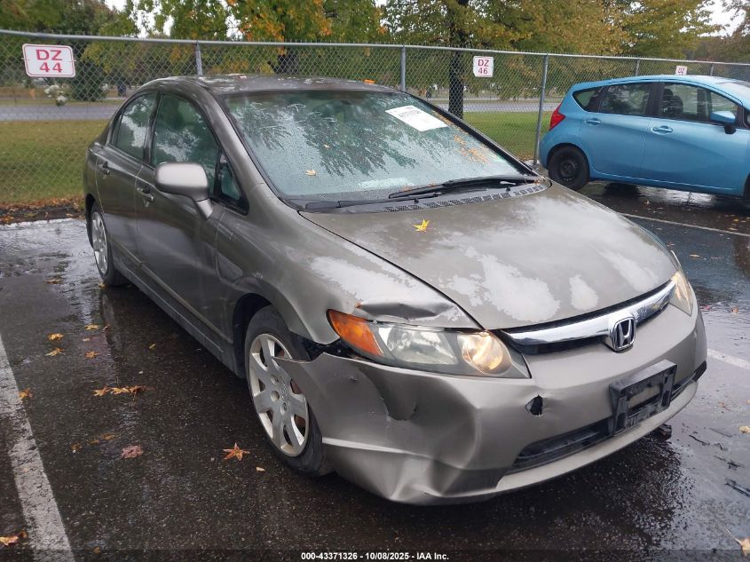 2006 Honda Civic Lx VIN: 2HGFA16506H525324 Lot: 43371326