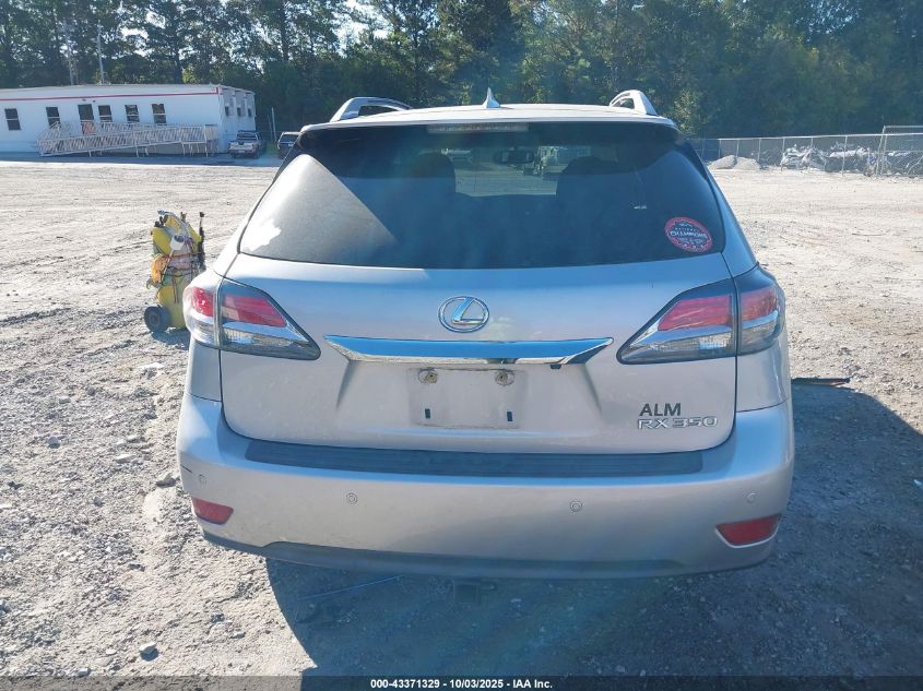 2015 Lexus Rx 350 VIN: 2T2ZK1BAXFC156571 Lot: 43371329