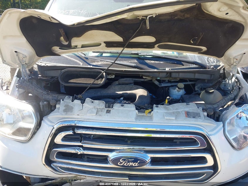 2015 Ford Transit-250 VIN: 1FTNR1ZM4FKB02762 Lot: 43371359