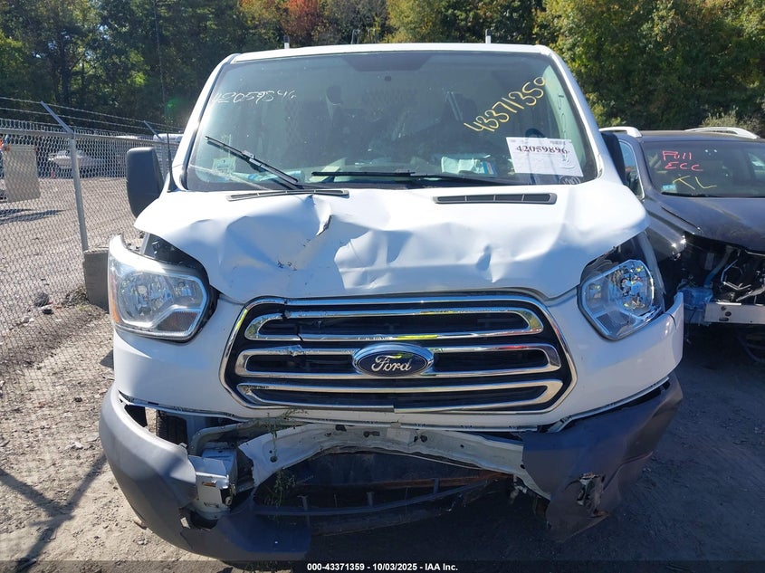 2015 Ford Transit-250 VIN: 1FTNR1ZM4FKB02762 Lot: 43371359