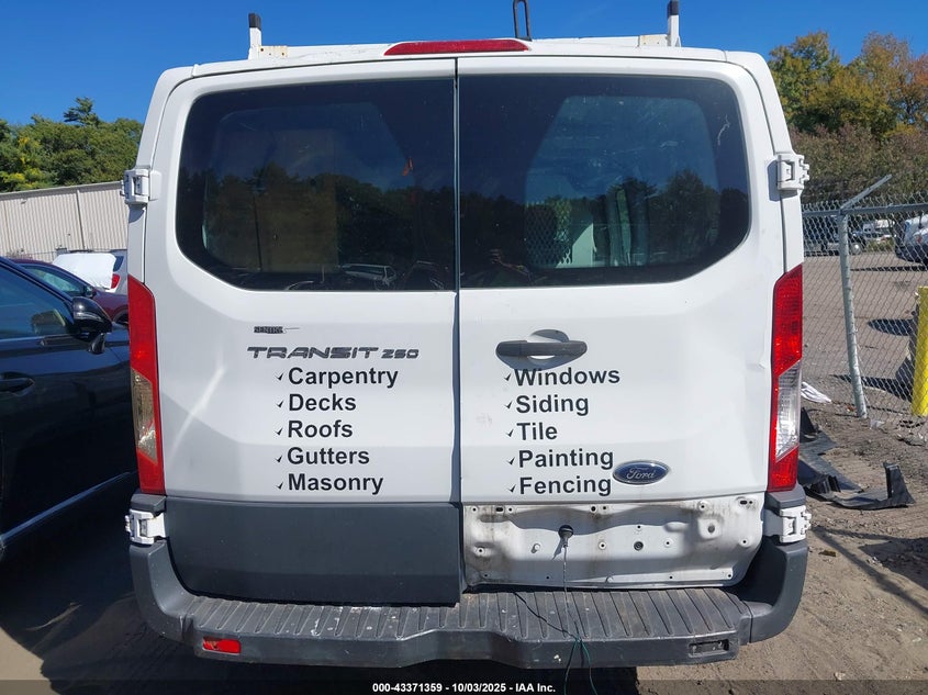 2015 Ford Transit-250 VIN: 1FTNR1ZM4FKB02762 Lot: 43371359