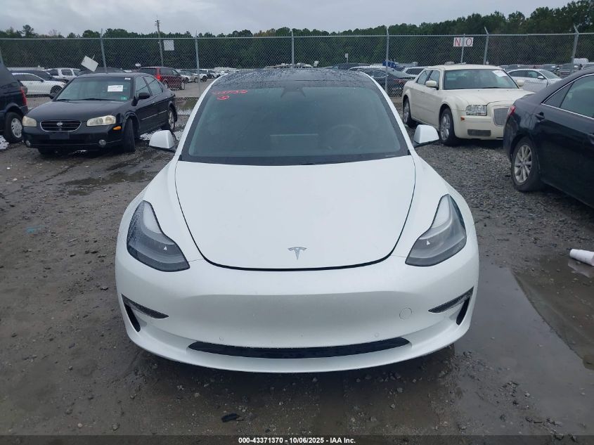 2021 Tesla Model 3 Standard Range Plus Rear-Wheel Drive VIN: 5YJ3E1EA0MF030239 Lot: 43371370