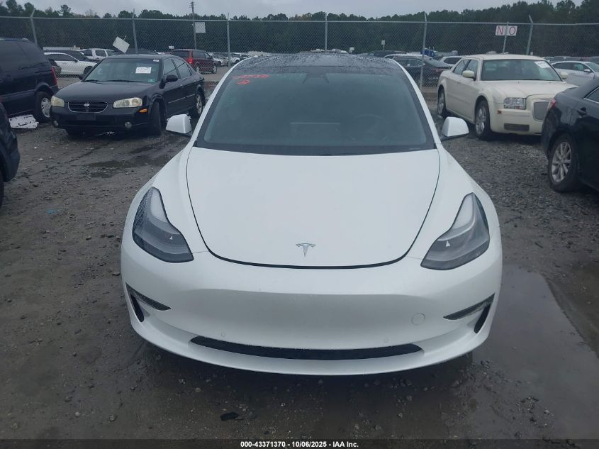 2021 Tesla Model 3 Standard Range Plus Rear-Wheel Drive VIN: 5YJ3E1EA0MF030239 Lot: 43371370