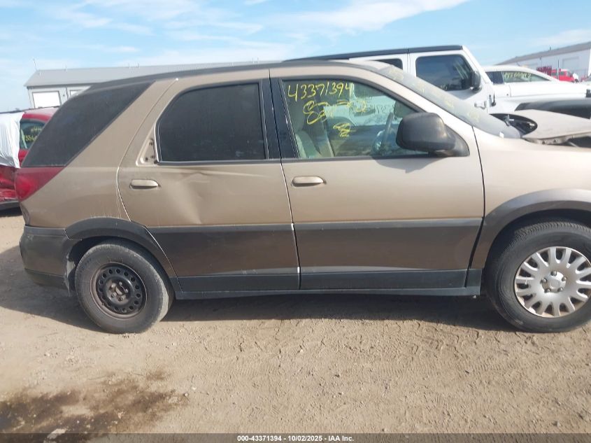 2004 Buick Rendezvous Cx VIN: 3G5DA03E24S530756 Lot: 43371394