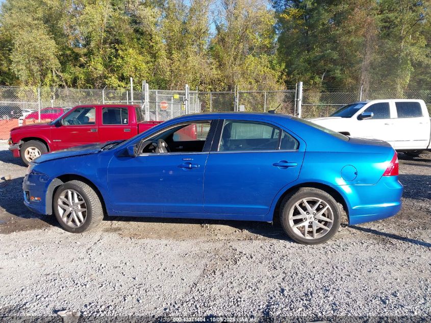 2011 Ford Fusion Sel VIN: 3FAHP0JA0BR289945 Lot: 43371404