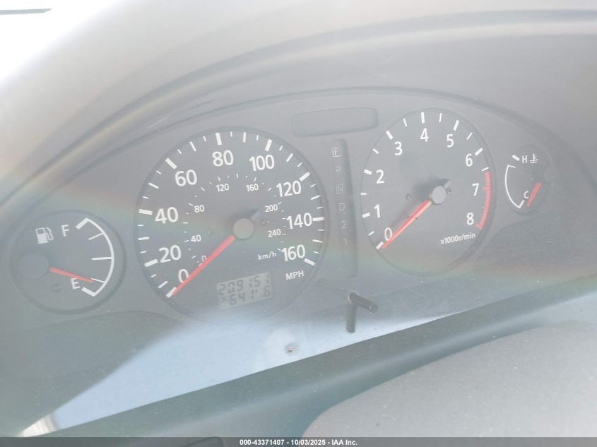 2000 Nissan Maxima Gle/Gxe/Se VIN: JN1CA31D3YT722010 Lot: 43371407