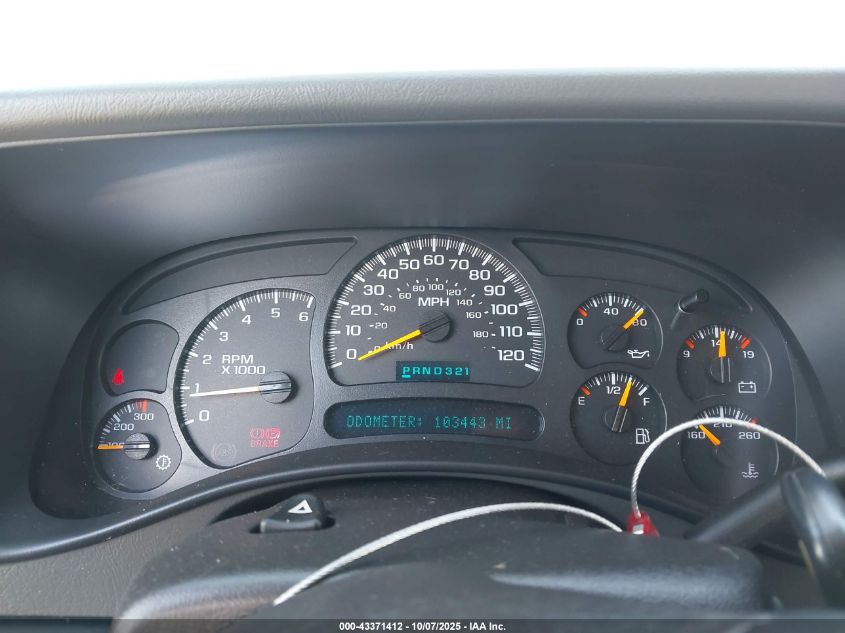 2005 Chevrolet Silverado 2500Hd Ls VIN: 1GCHC23U45F814256 Lot: 43371412