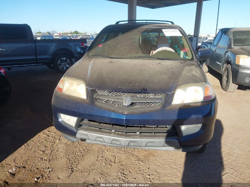 2003 Acura Mdx VIN: 2HNYD186X3H519332 Lot: 43371421