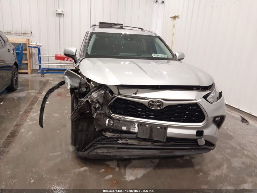 2020 Toyota Highlander Xle VIN: 5TDGZRBH2LS501470 Lot: 43371434