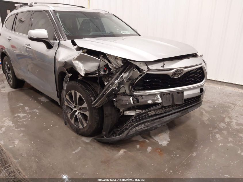 2020 Toyota Highlander Xle VIN: 5TDGZRBH2LS501470 Lot: 43371434