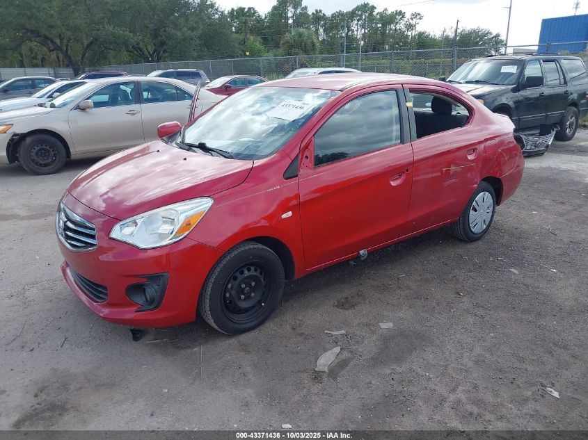 MITSUBISHI MIRAGE G4 2017 ML32F3FJXHH000578 Photo 2