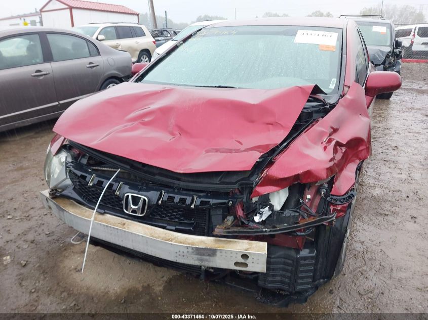 2010 Honda Civic Lx VIN: 19XFA1F51AE016023 Lot: 43371464