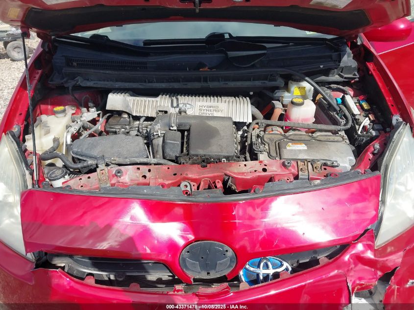 2010 Toyota Prius Iii VIN: JTDKN3DU0A0072603 Lot: 43371478