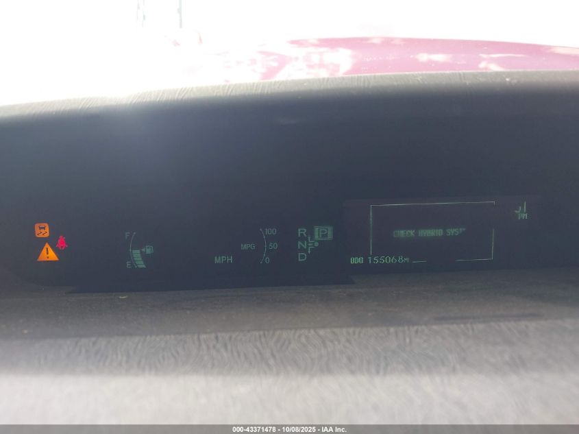 2010 Toyota Prius Iii VIN: JTDKN3DU0A0072603 Lot: 43371478