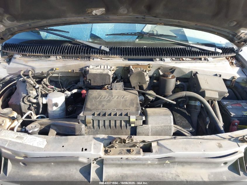 2000 Chevrolet Astro VIN: 1GNDM19WXYB124965 Lot: 43371554