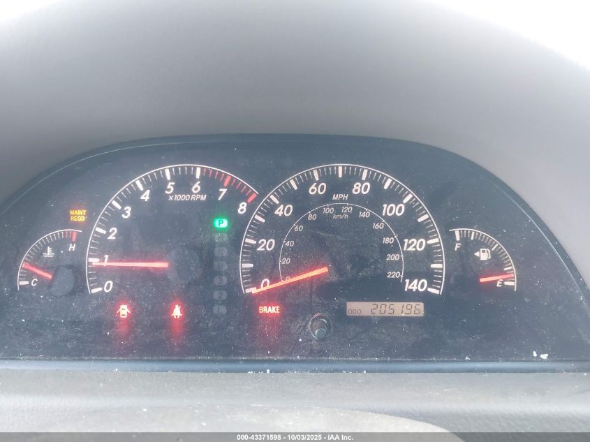 2005 Toyota Camry Le VIN: 4T1BE32K55U002199 Lot: 43371598