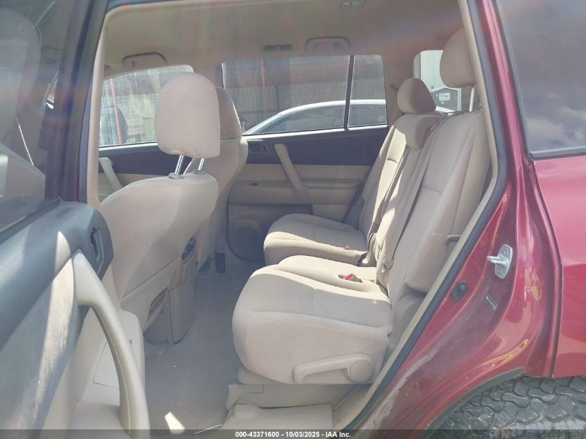 2008 Toyota Highlander VIN: JTEES41A282108100 Lot: 43371600