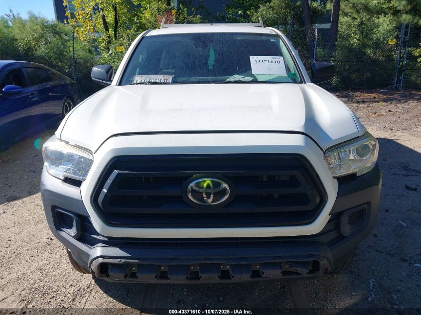 2020 Toyota Tacoma Sr VIN: 5TFRX5GN1LX179520 Lot: 43371610