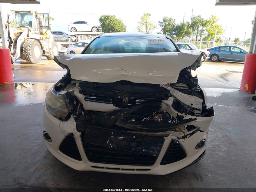 2014 Ford Focus Titanium VIN: 1FADP3J2XEL106711 Lot: 43371614