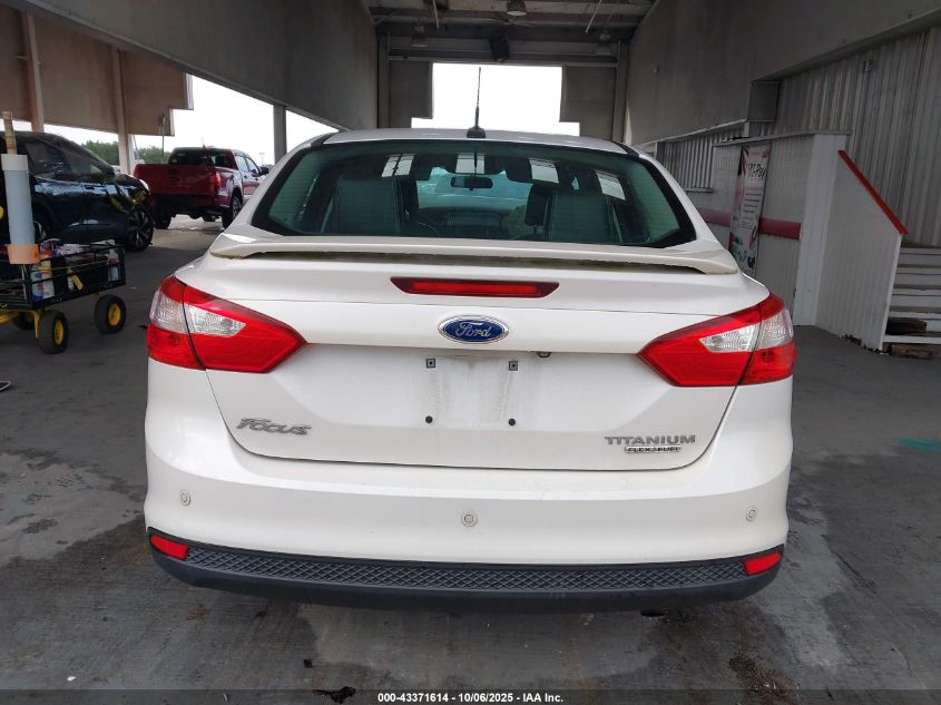 2014 Ford Focus Titanium VIN: 1FADP3J2XEL106711 Lot: 43371614