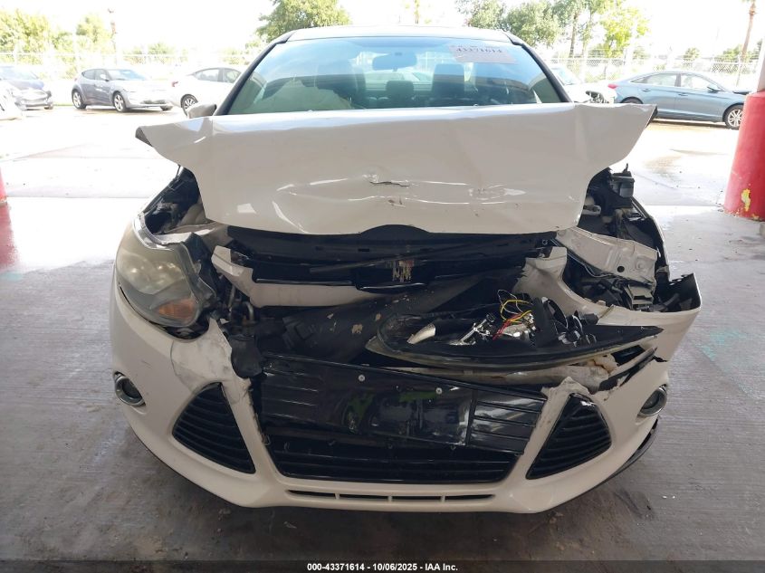 2014 Ford Focus Titanium VIN: 1FADP3J2XEL106711 Lot: 43371614