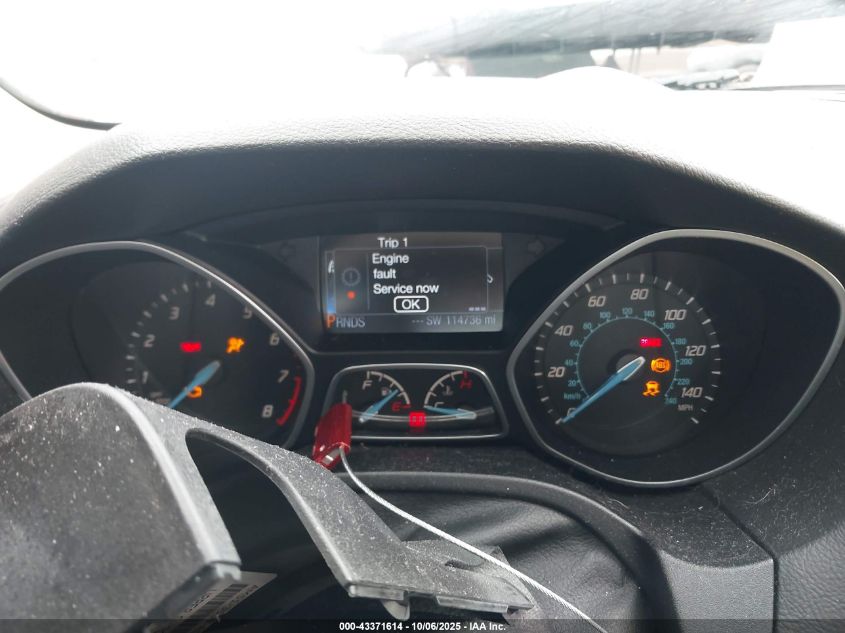 2014 Ford Focus Titanium VIN: 1FADP3J2XEL106711 Lot: 43371614