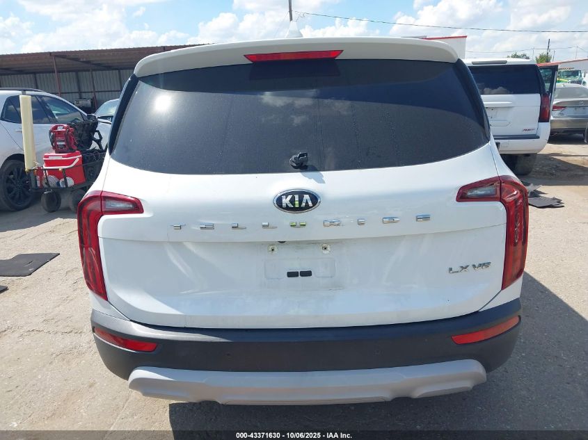 2020 Kia Telluride Lx VIN: 5XYP24HC1LG088165 Lot: 43371630