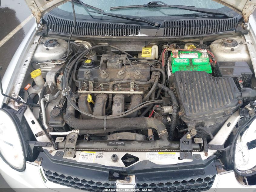 2004 Dodge Neon Se VIN: 1B3ES26C44D562352 Lot: 43371657