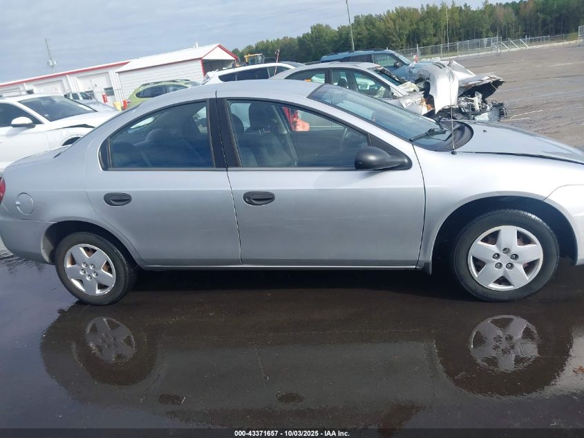 2004 Dodge Neon Se VIN: 1B3ES26C44D562352 Lot: 43371657