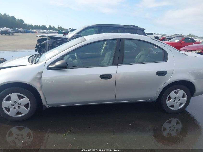 2004 Dodge Neon Se VIN: 1B3ES26C44D562352 Lot: 43371657