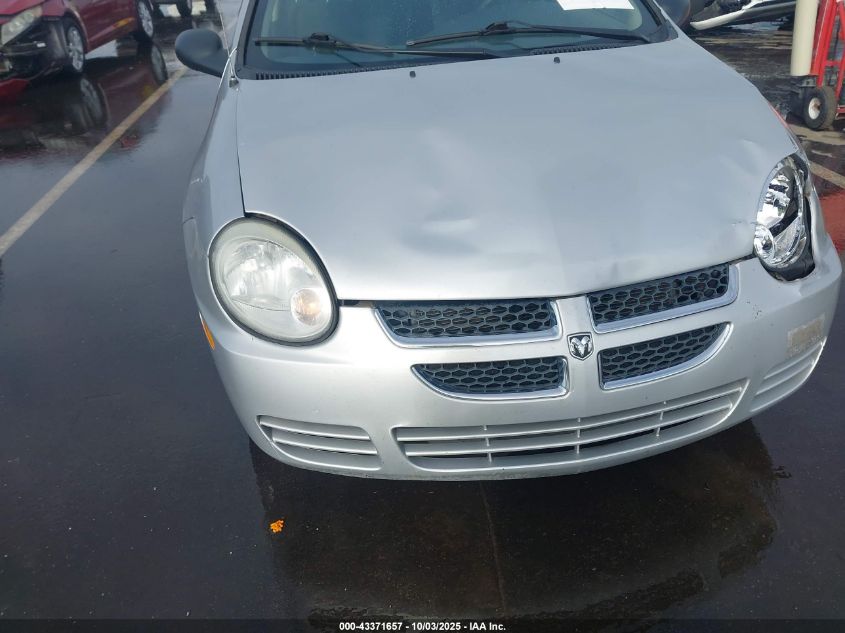 2004 Dodge Neon Se VIN: 1B3ES26C44D562352 Lot: 43371657
