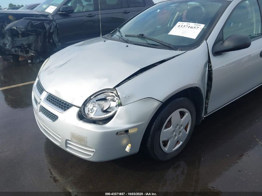 2004 Dodge Neon Se VIN: 1B3ES26C44D562352 Lot: 43371657