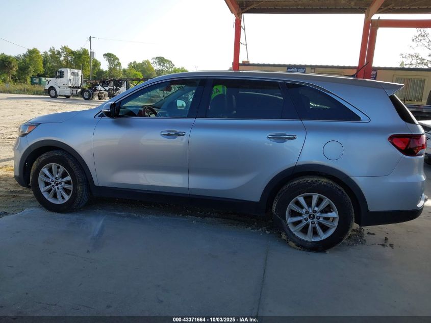 2019 Kia Sorento 3.3L Lx VIN: 5XYPG4A53KG488076 Lot: 43371664