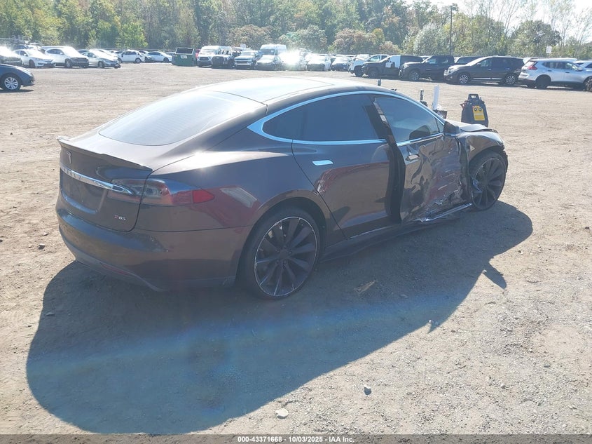 5YJSA1H1XEFP40091 2014 TESLA MODEL S photo no. 4