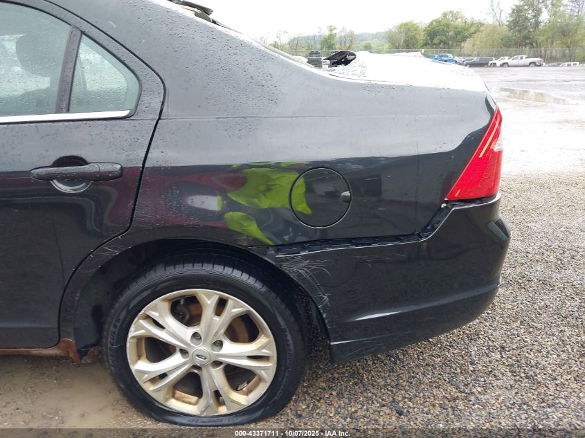 2012 Ford Fusion Se VIN: 3FAHP0HA1CR207423 Lot: 43371711
