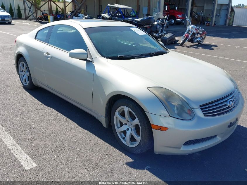 2005 Infiniti G35 VIN: JNKCV54E65M408017 Lot: 43371713