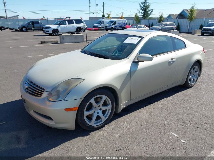 2005 Infiniti G35 VIN: JNKCV54E65M408017 Lot: 43371713