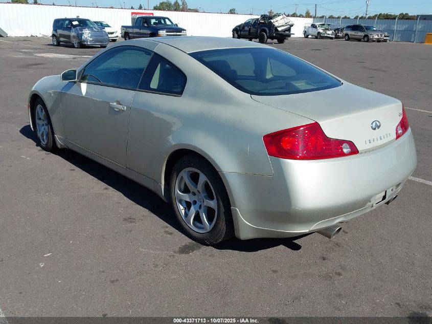2005 Infiniti G35 VIN: JNKCV54E65M408017 Lot: 43371713