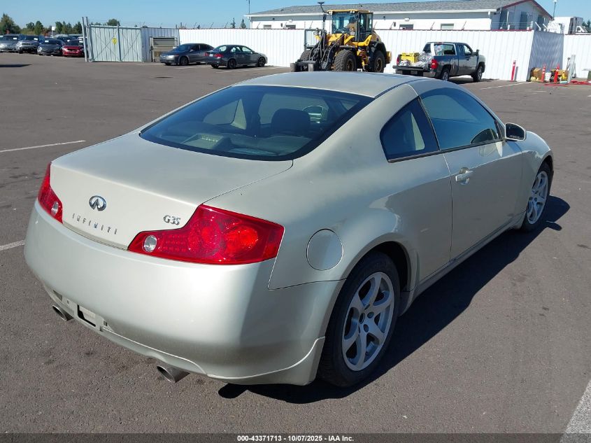 2005 Infiniti G35 VIN: JNKCV54E65M408017 Lot: 43371713