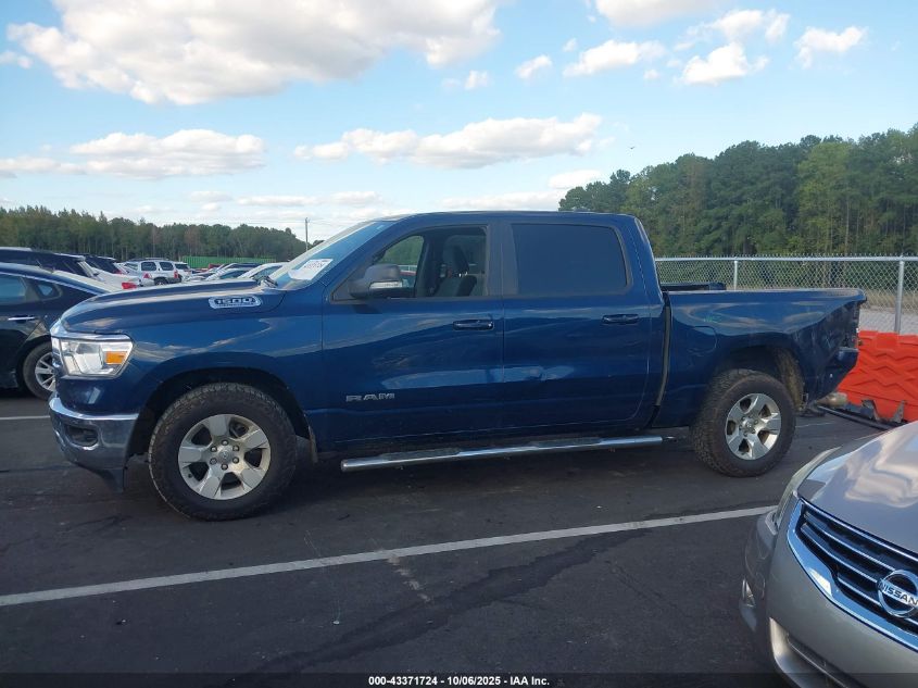 2021 Ram 1500 Big Horn 4X2 5'7 Box VIN: 1C6RREFTXMN662101 Lot: 43371724