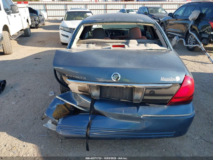 2009 Mercury Grand Marquis Ls (Fleet Only) VIN: 2MEHM75VX9X620680 Lot: 43371733